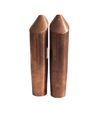 C18150 83HRB Straight Spot Welder Elektrode tips Koperlegering