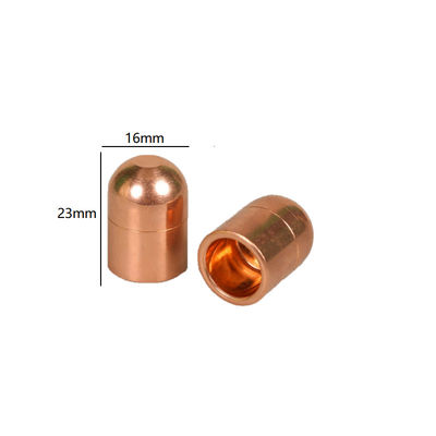 Geïnstalleerde elektroden voor oploskappen van koperen, op maat van de fabrikant, met een diameter van 16 mm