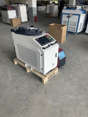 Reparatie staal aluminiumvezel laserstraal lassen Handheld kleine draagbare