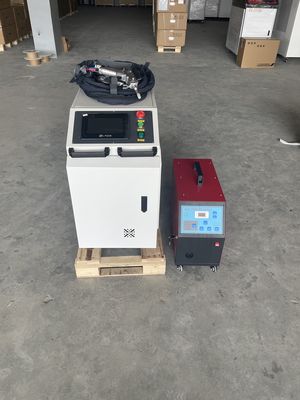Industriële lasersweismachine met optische vezels van roestvrij staal