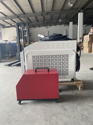 Cnc kleine handheld vezellasersweismachine draagbare 1500W