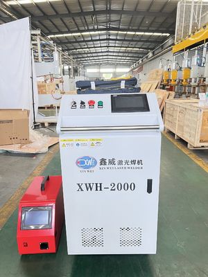 Mini aluminiumvezel lasersweismachine Handheld Draagbaar