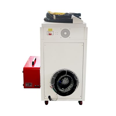 Draagbare aluminium handheld lasersweismachine 1000w voor roestvrij staal